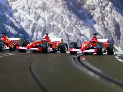 Ferraris vor der Alpspitze